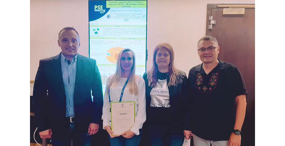 Researchers from the CPSBB received a prestigious e-poster award